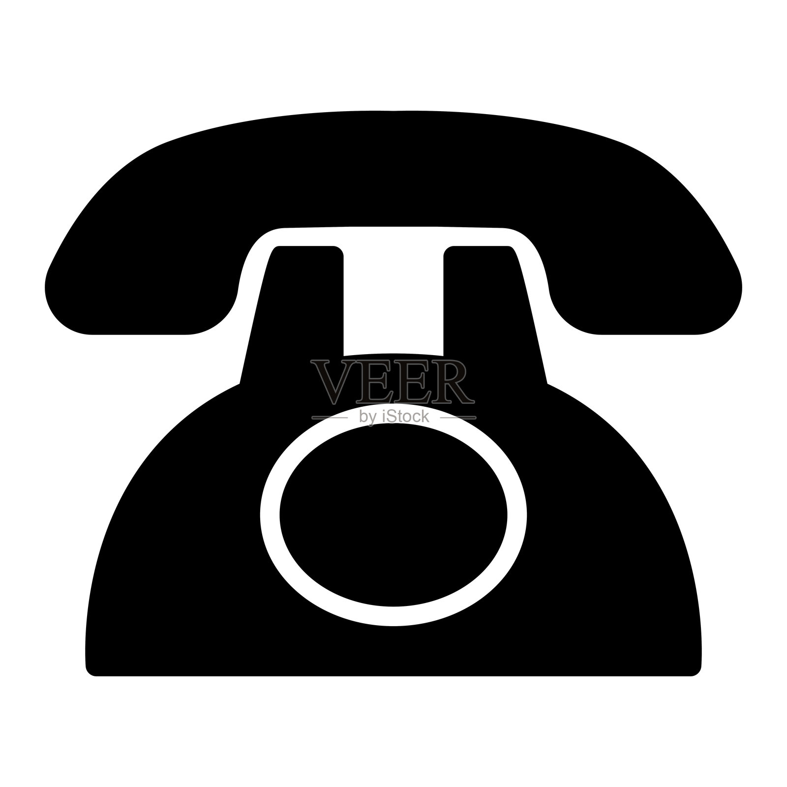 电话图标插画图片素材