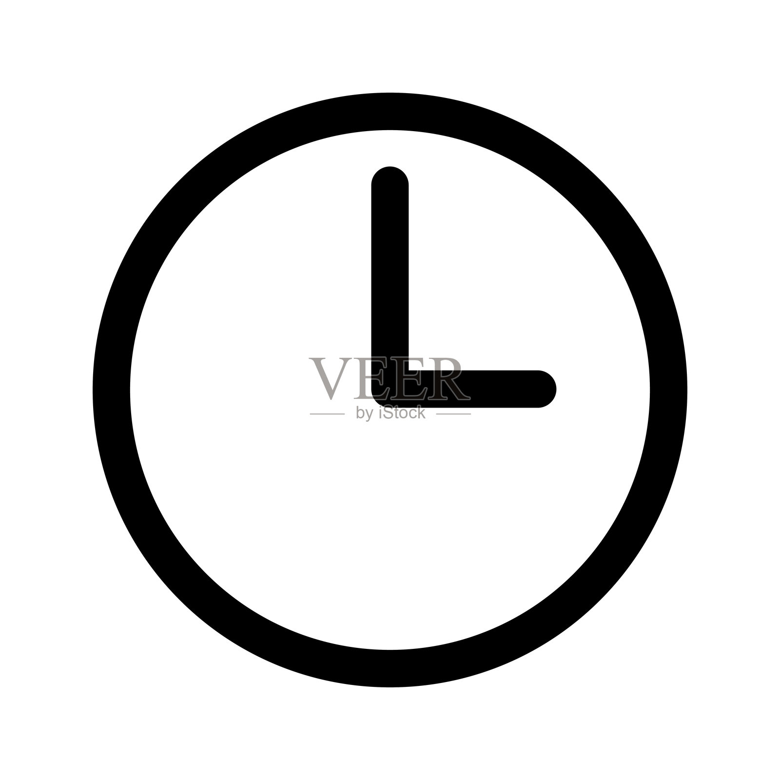 时钟图标插画图片素材