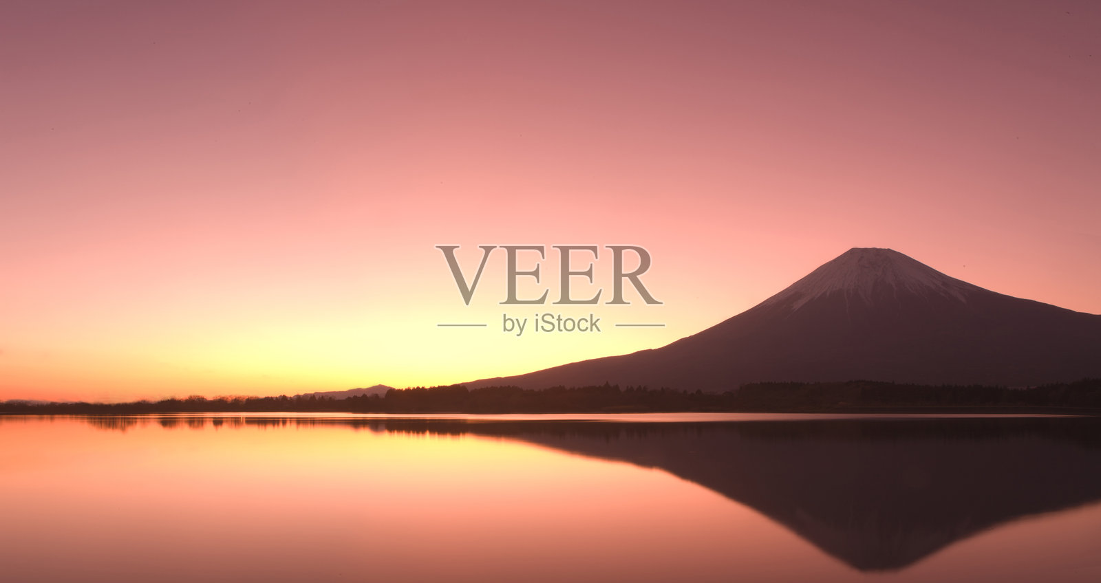 富士山横幅照片摄影图片