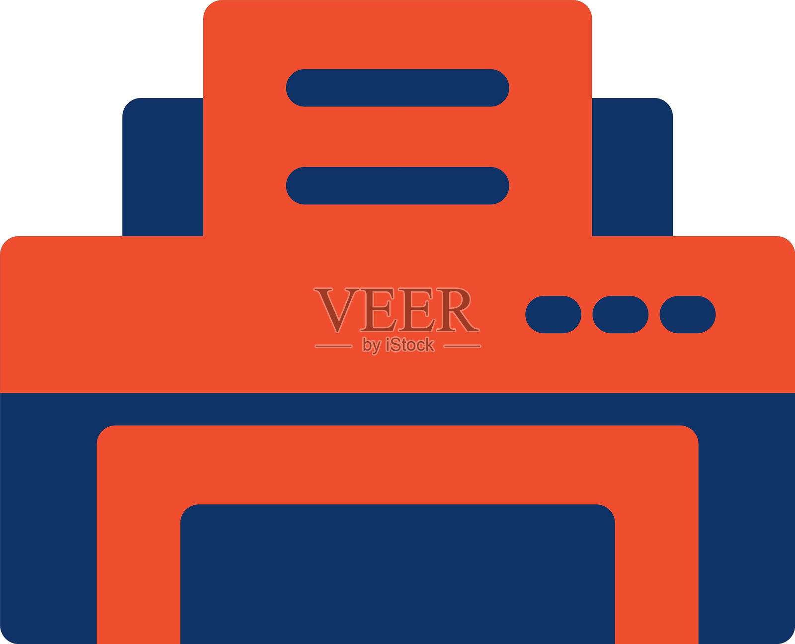 打印机图标插画图片素材