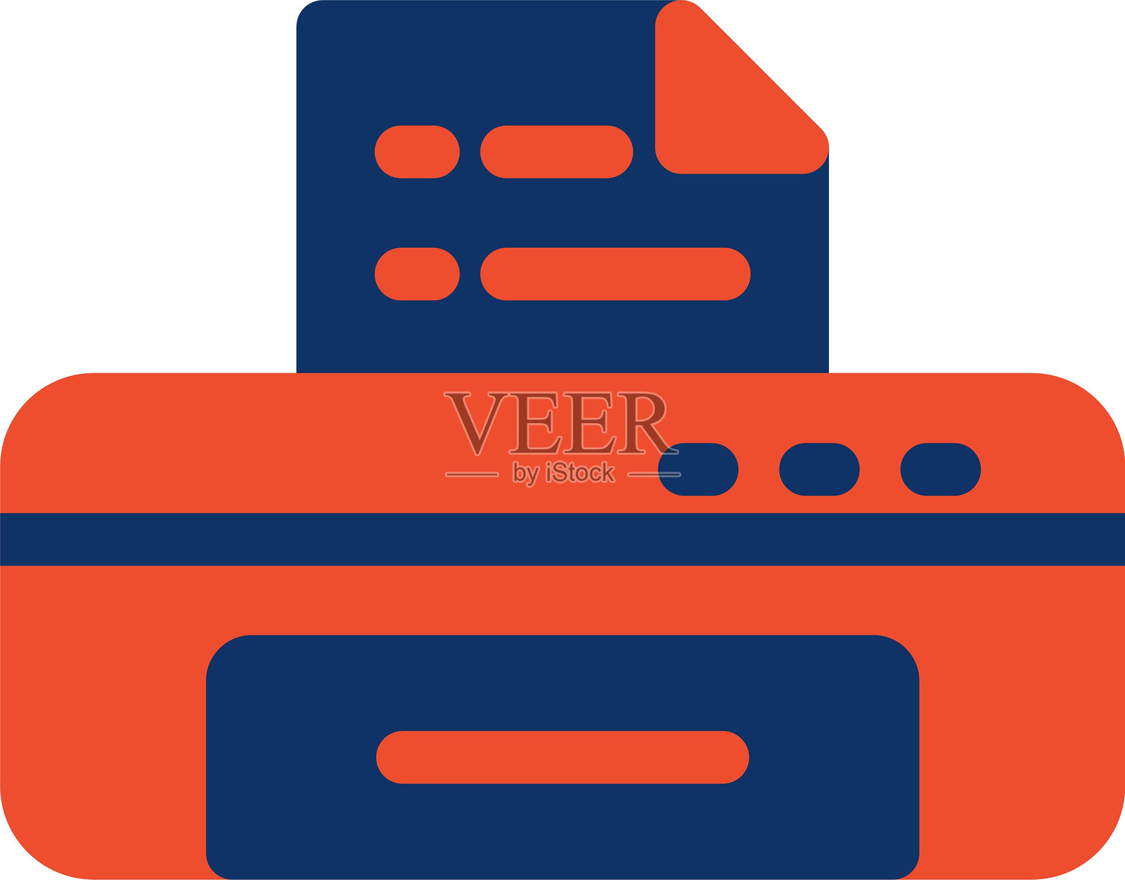 打印机图标插画图片素材