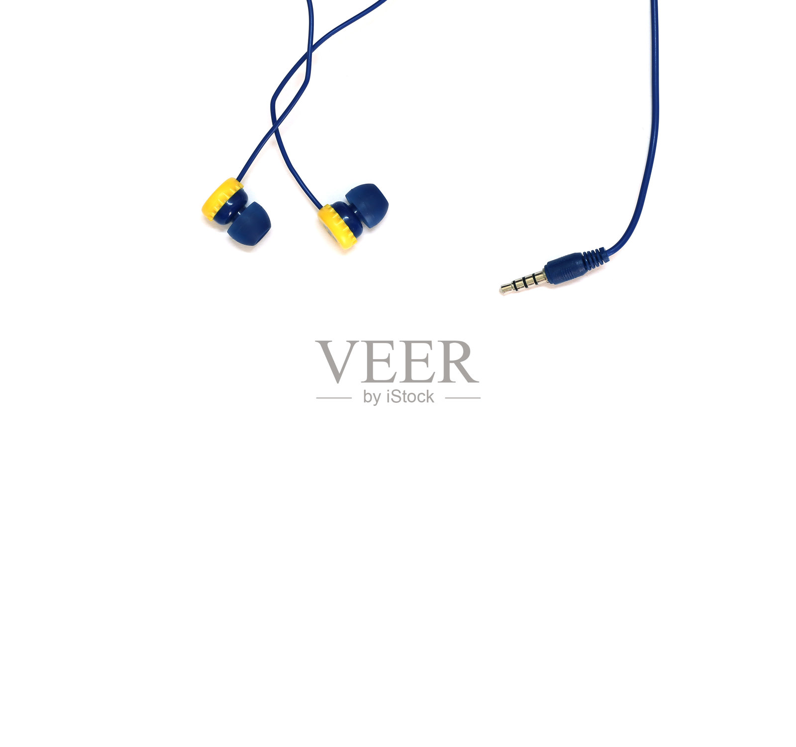 白色耳机照片摄影图片