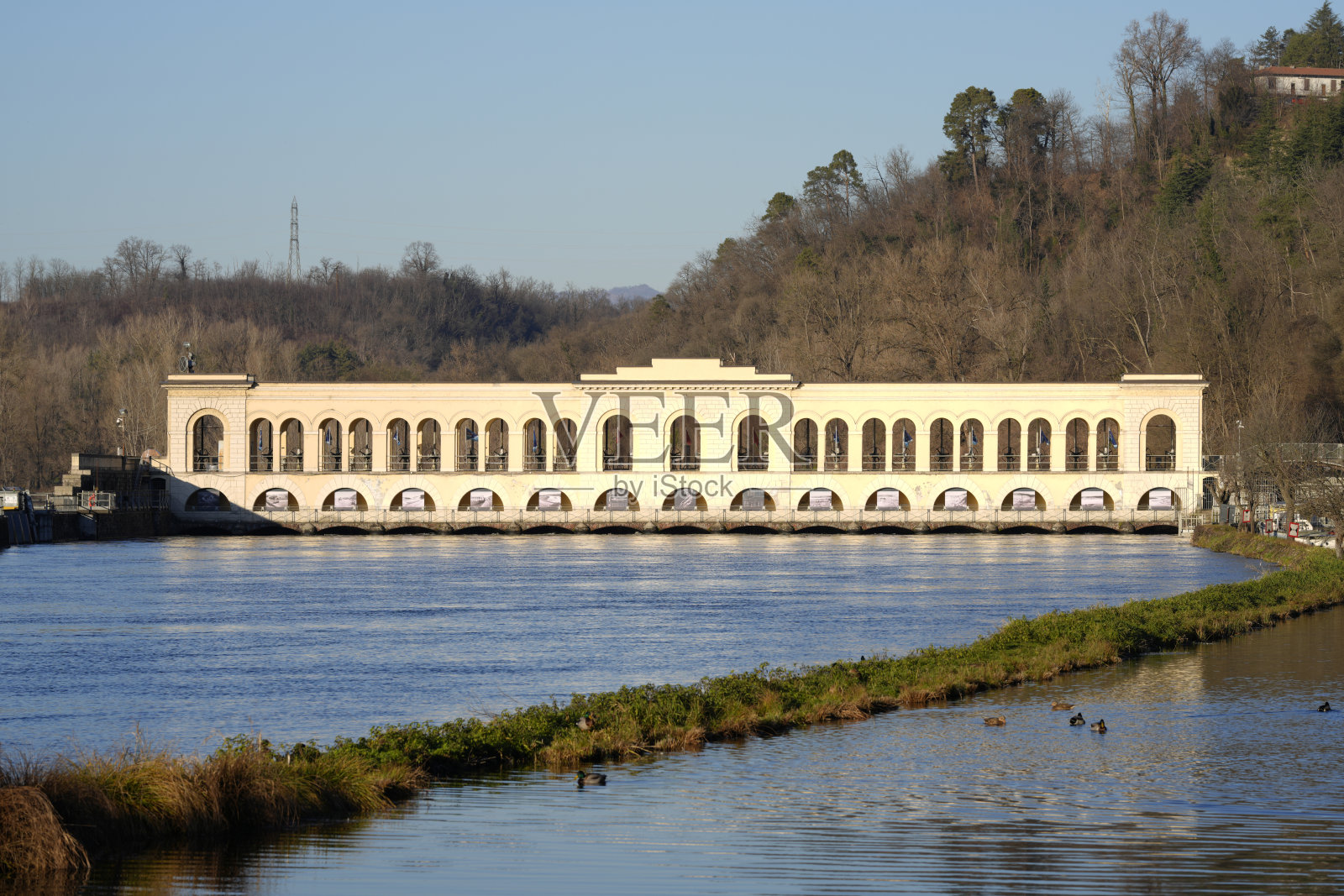 水坝照片摄影图片