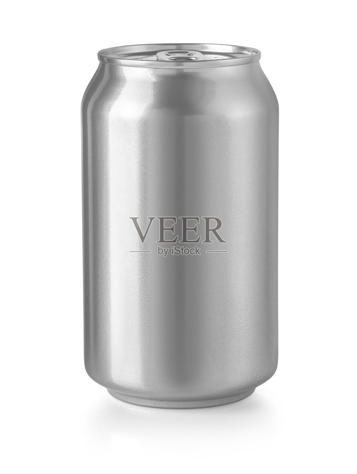 孤立的铝罐照片摄影图片