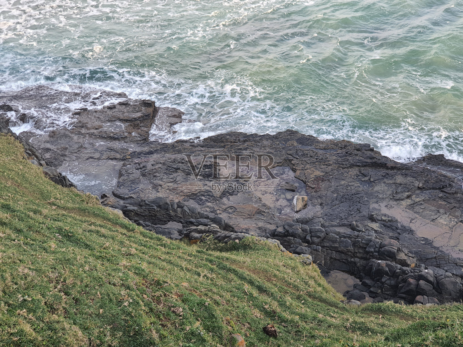 咖啡湾 - 墙洞及周边景观照片摄影图片