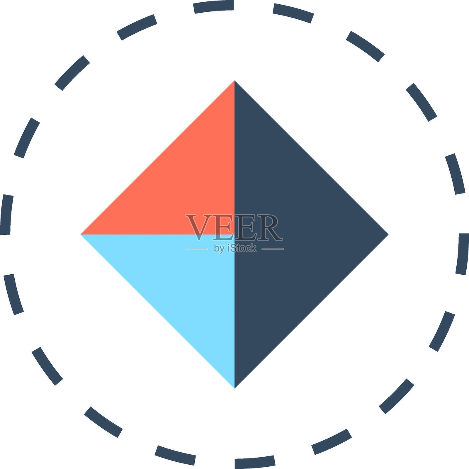 扁平化矢量网页图标的标志设计插画图片素材