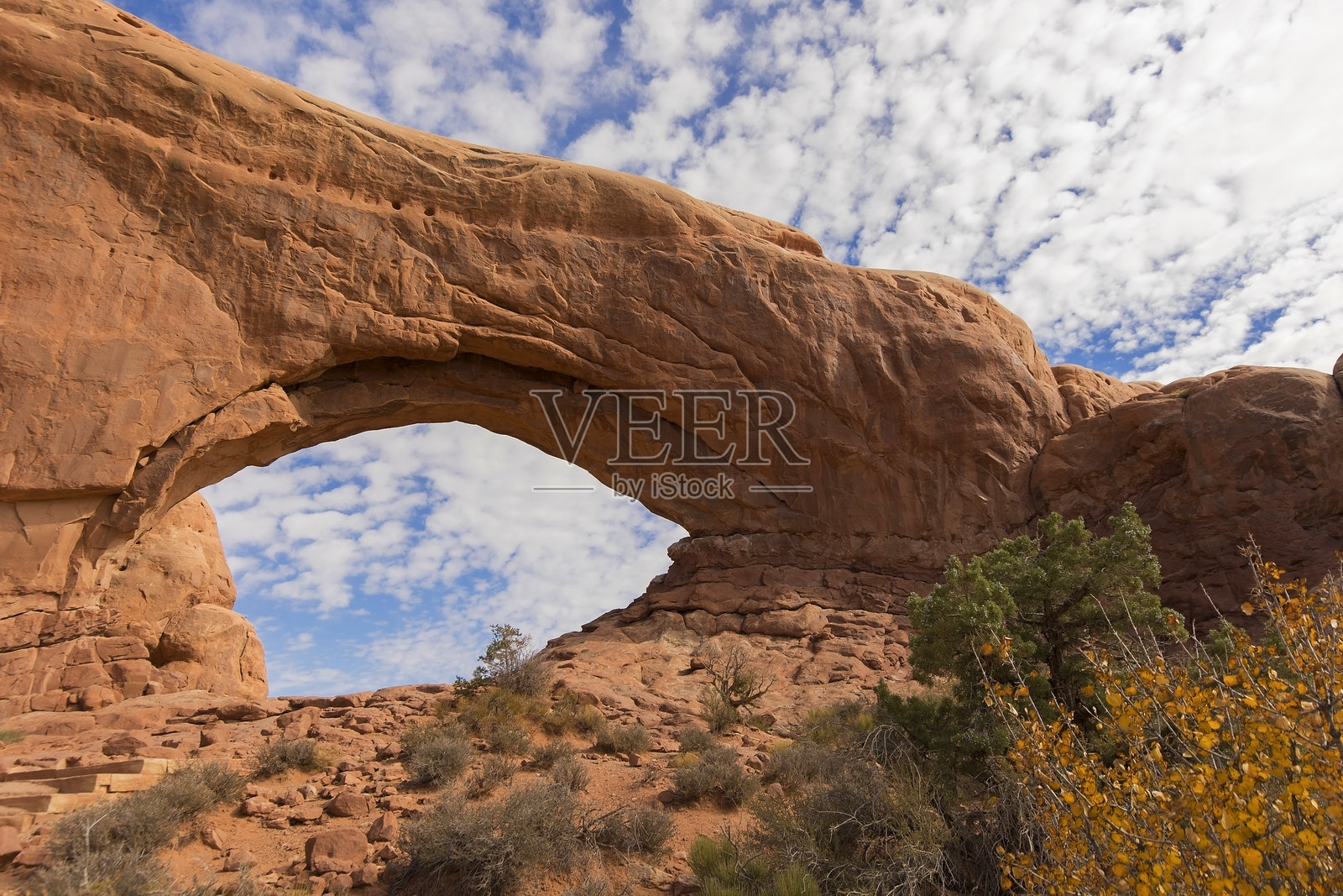 犹他州拱门国家公园的拱门地貌 12照片摄影图片