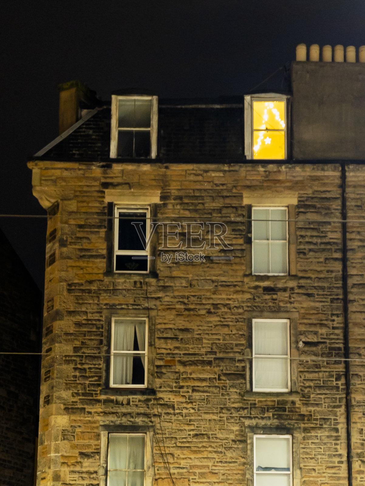 住宅建筑外立面照片摄影图片