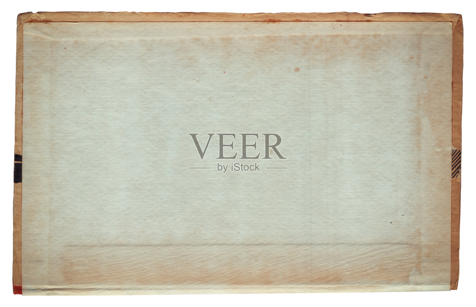 古老的撕裂纸张纹理的复古背景,独立展示照片摄影图片