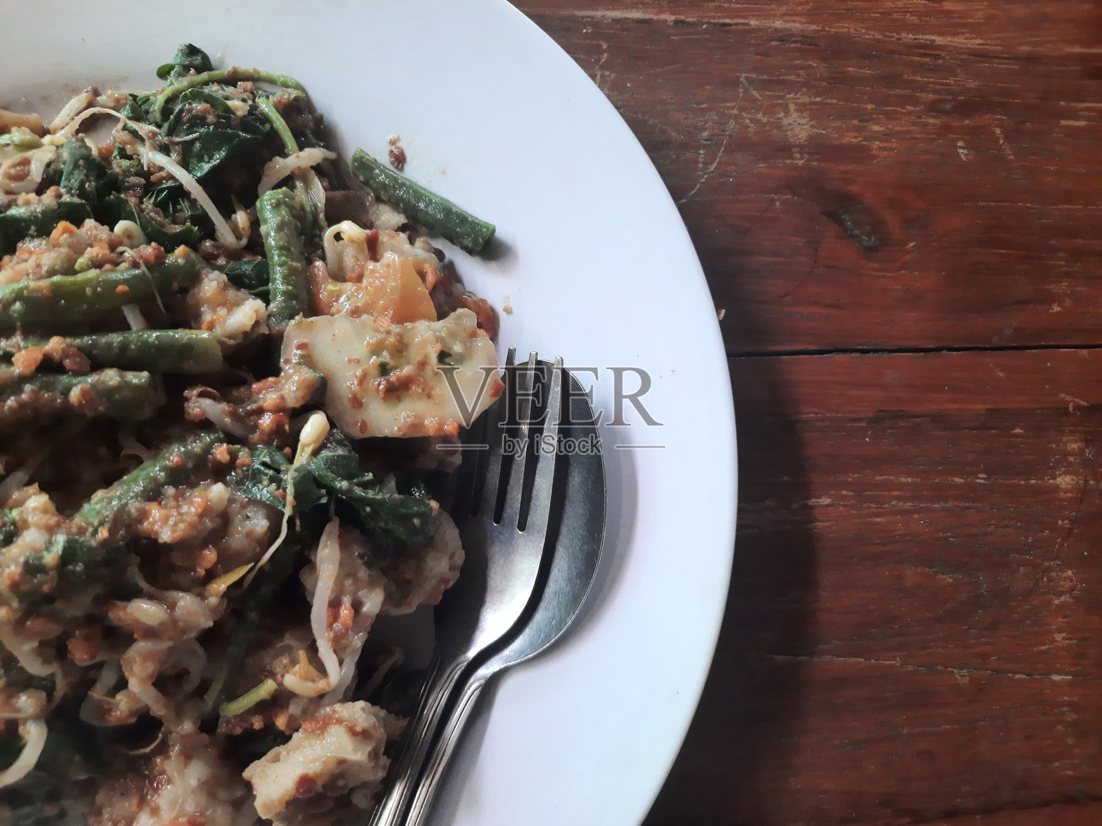 印尼沙拉。照片摄影图片