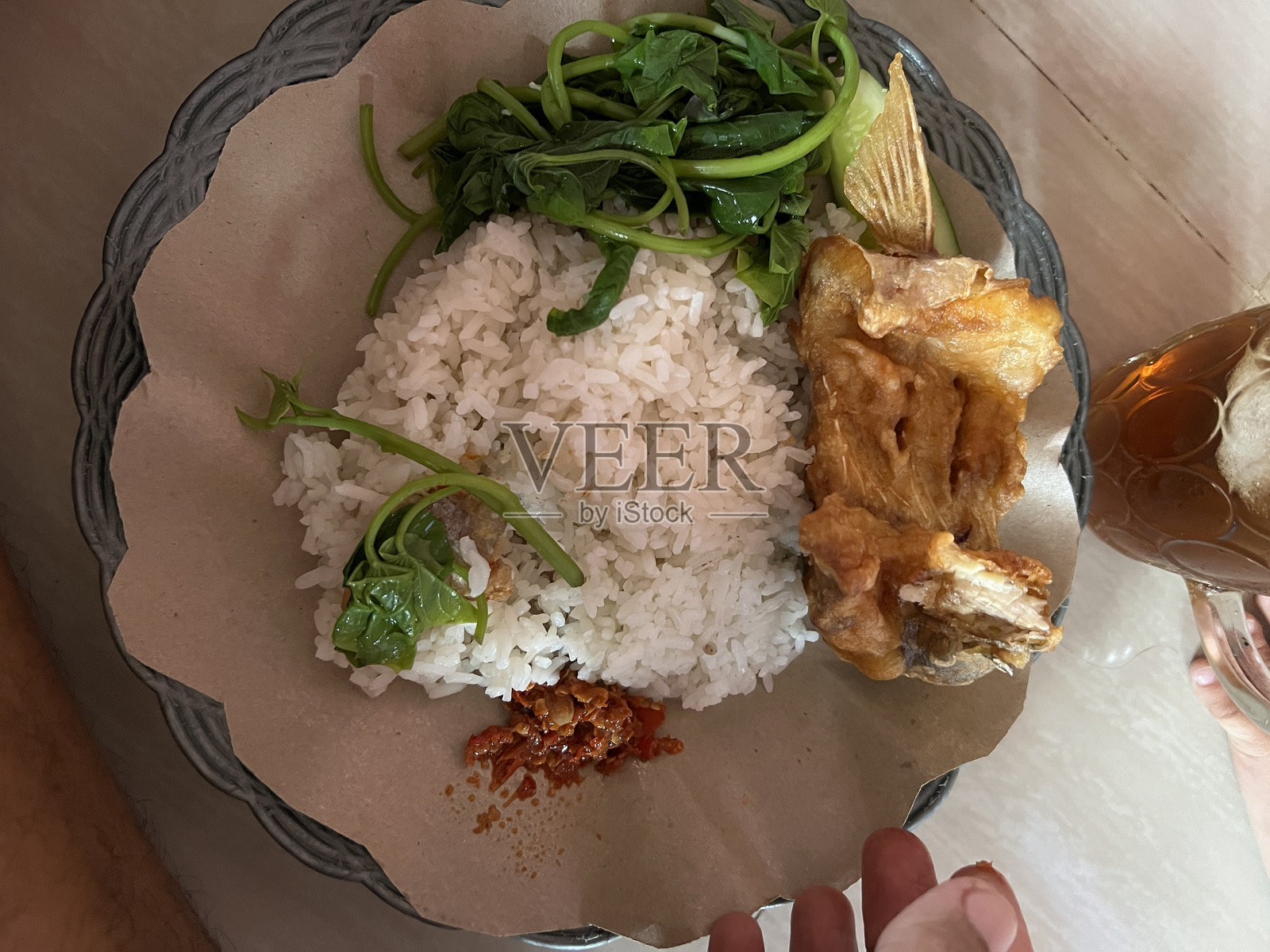 鱼酱沙司照片摄影图片