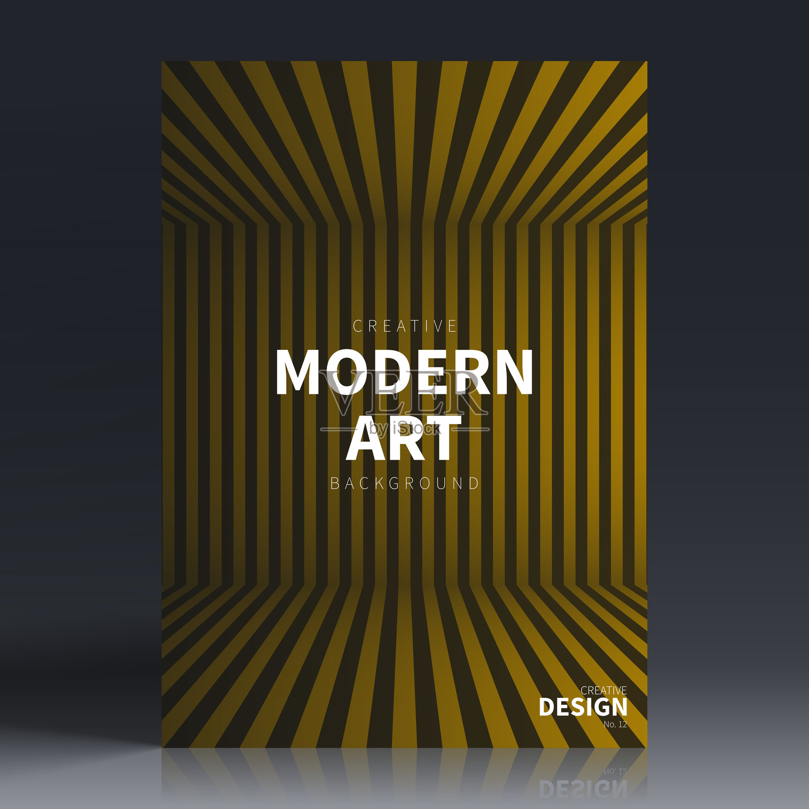 宣传册模板布局,棕色封面设计,商业年度报告,传单,杂志插画图片素材