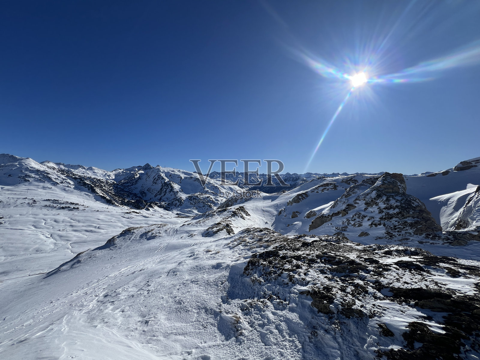 巴凯拉·贝雷特滑雪度假村照片摄影图片