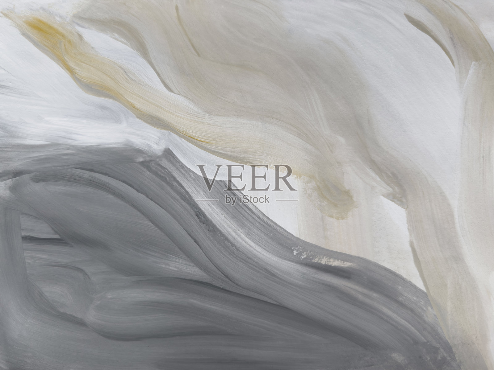 灰色抽象画背景。现代艺术。照片摄影图片