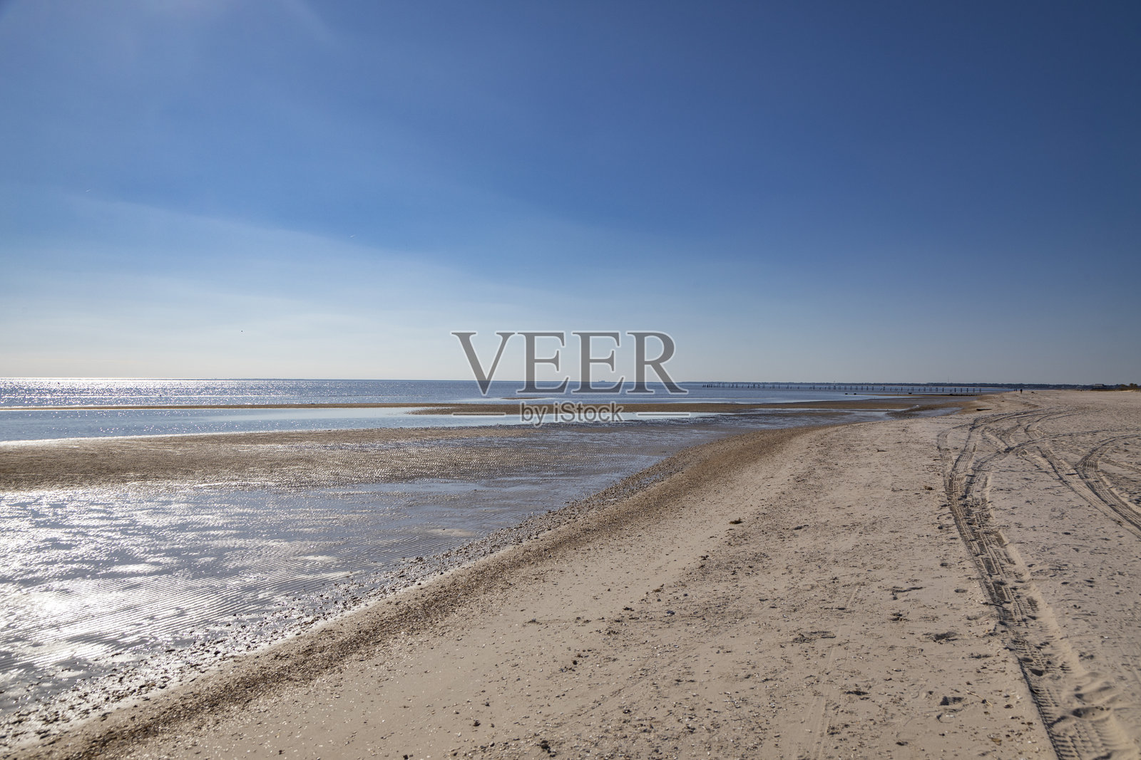 密西西比州90号公路的海岸风光照片摄影图片