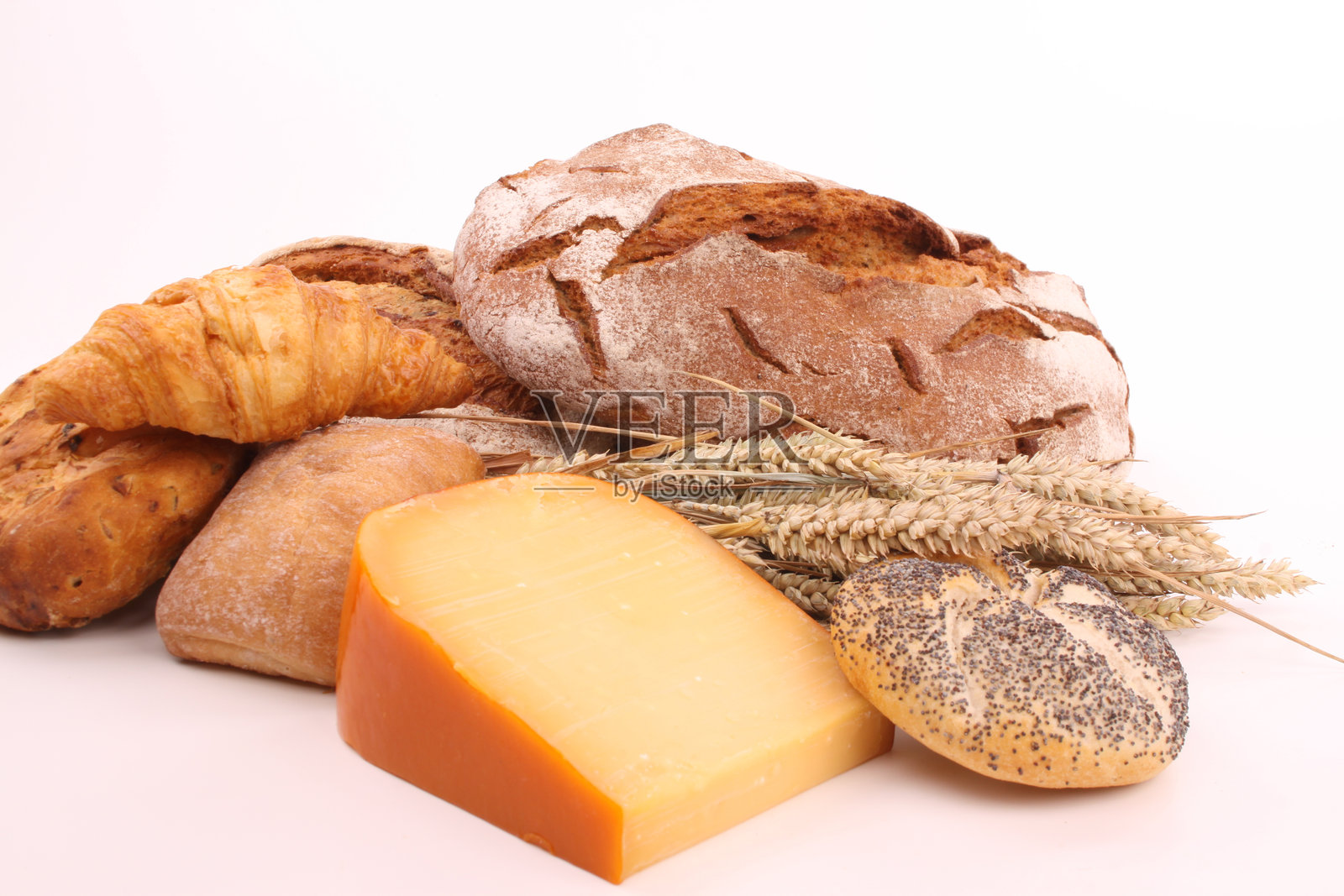 新鲜面包照片摄影图片