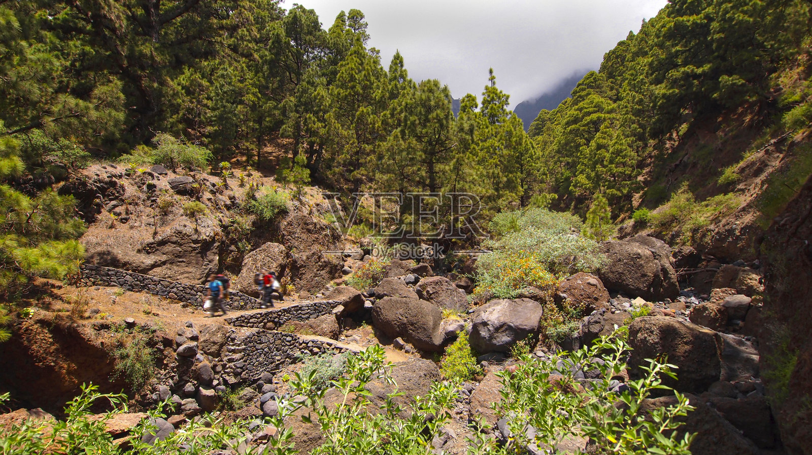里斯科·利索峡谷,塔布里恩特国家公园,西班牙照片摄影图片