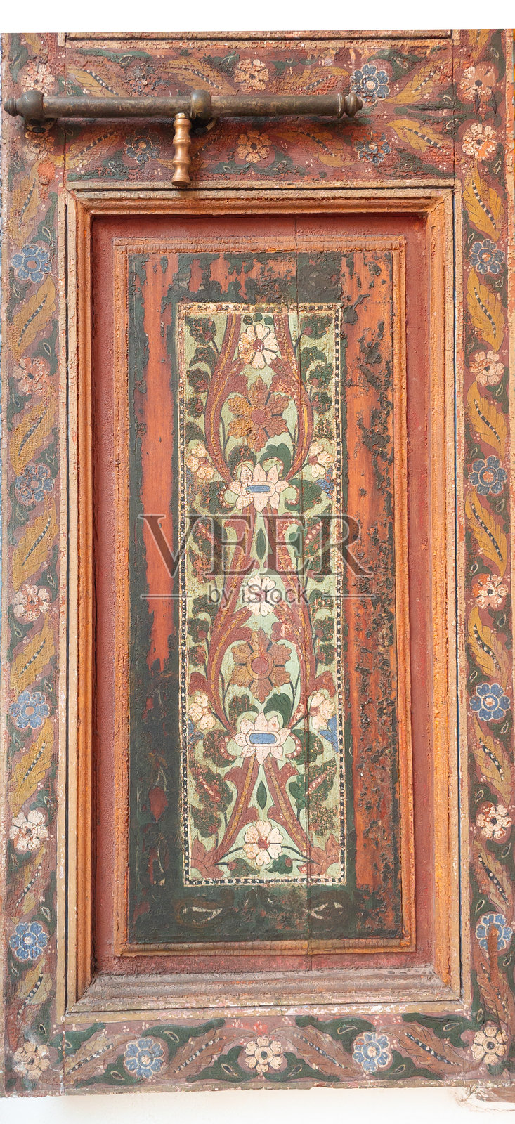 马拉喀什市的建筑细节照片摄影图片