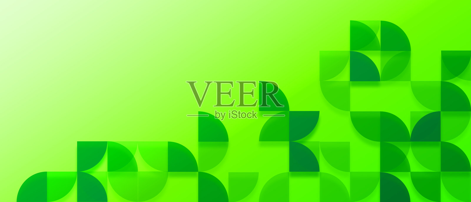 圆形几何抽象背景插画图片素材