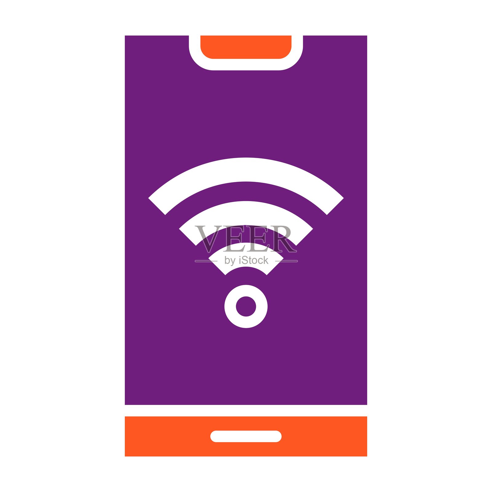 WiFi 矢量图标设计插图插画图片素材