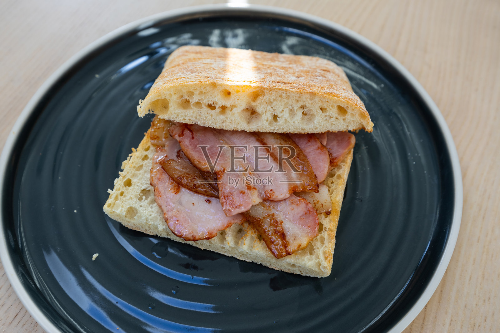 培根三明治照片摄影图片