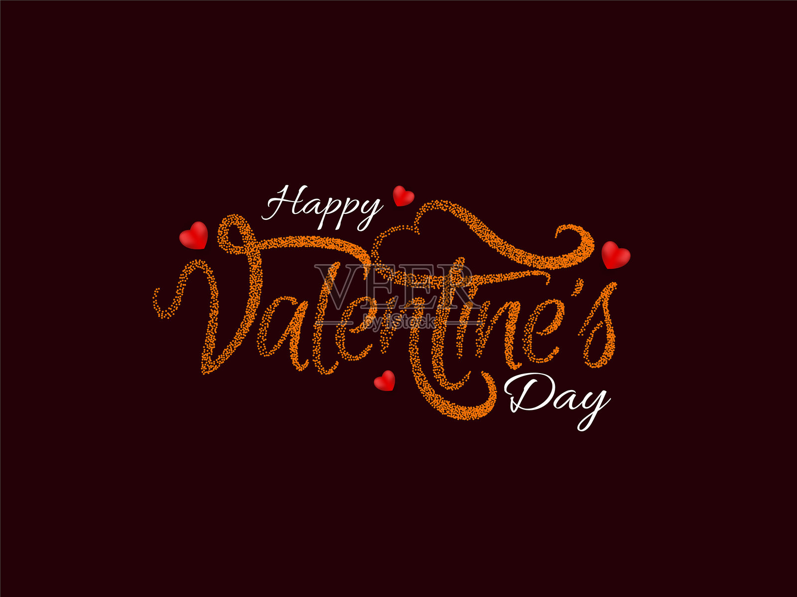 情人节快乐,美丽的背景插画图片素材