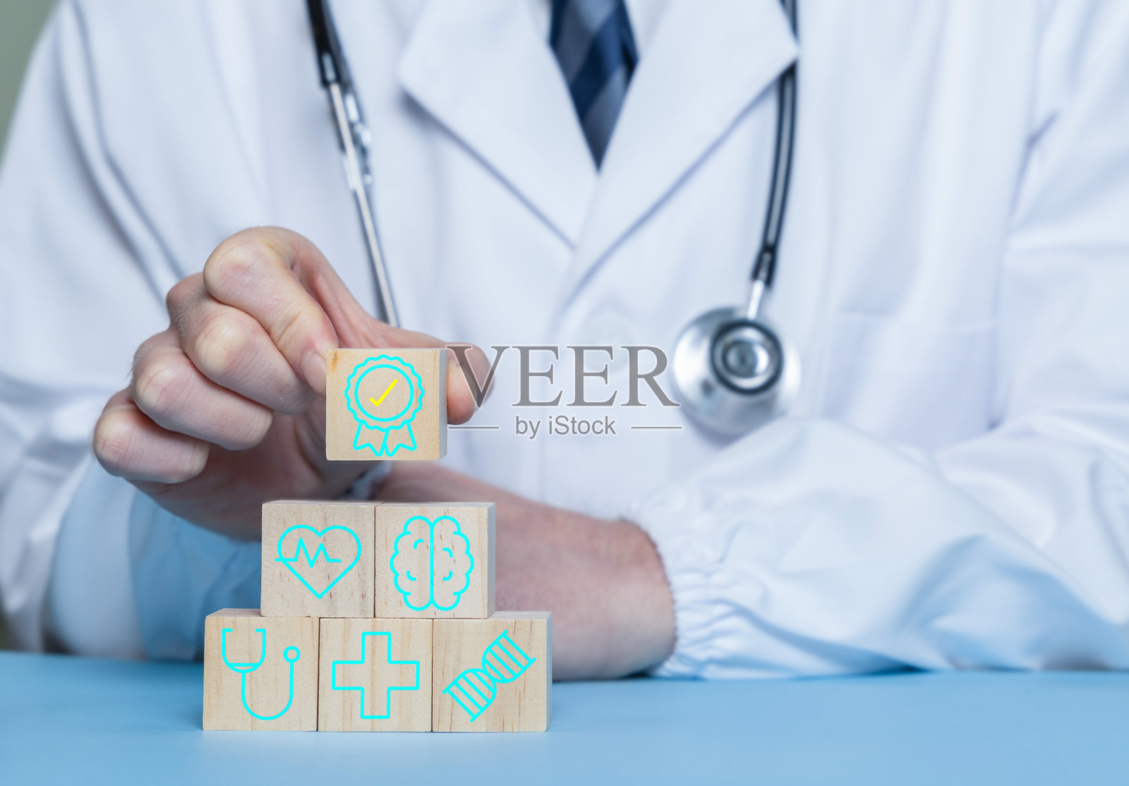 医疗服务质量的ISO标准概念照片摄影图片