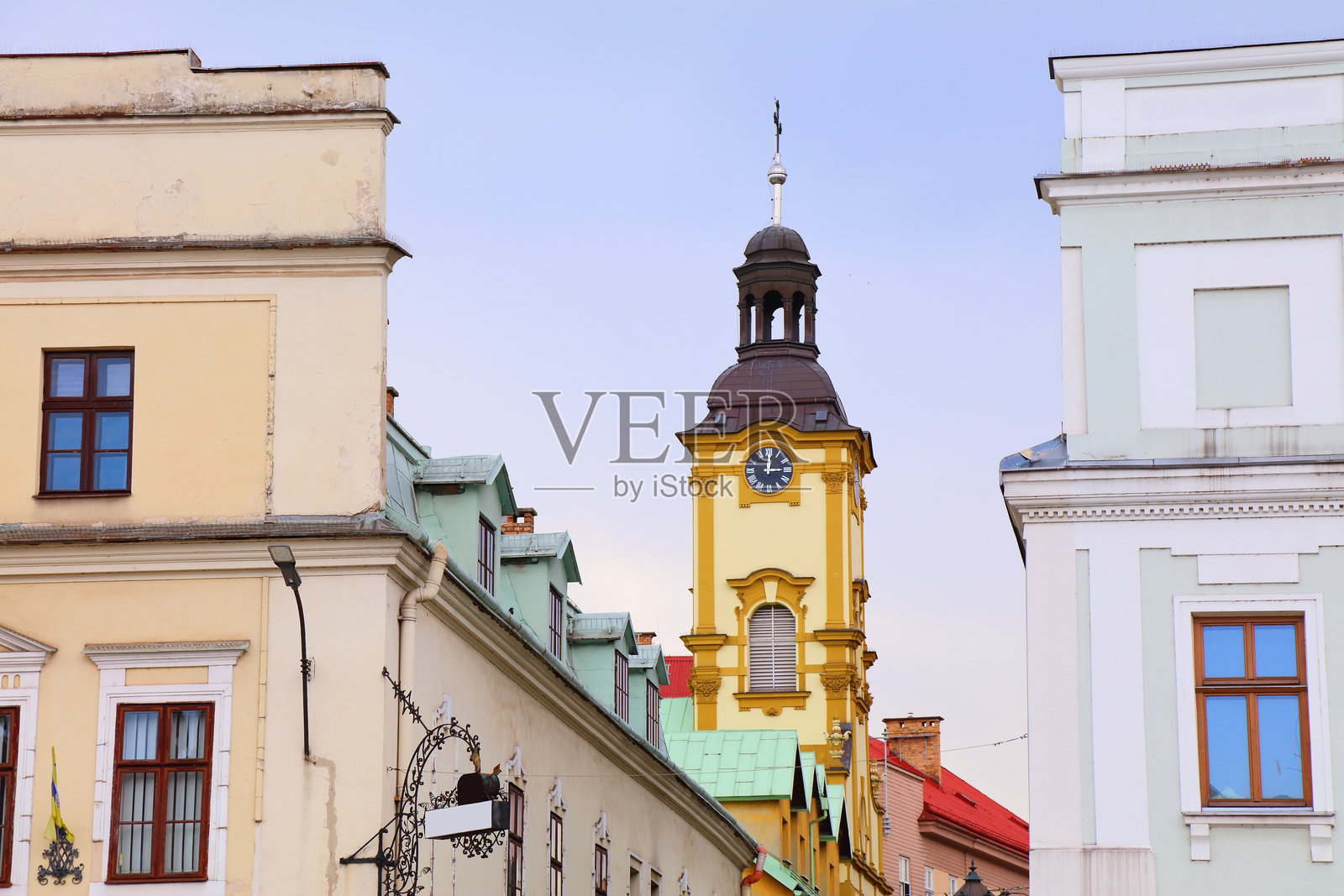 波兰切申的市场照片摄影图片