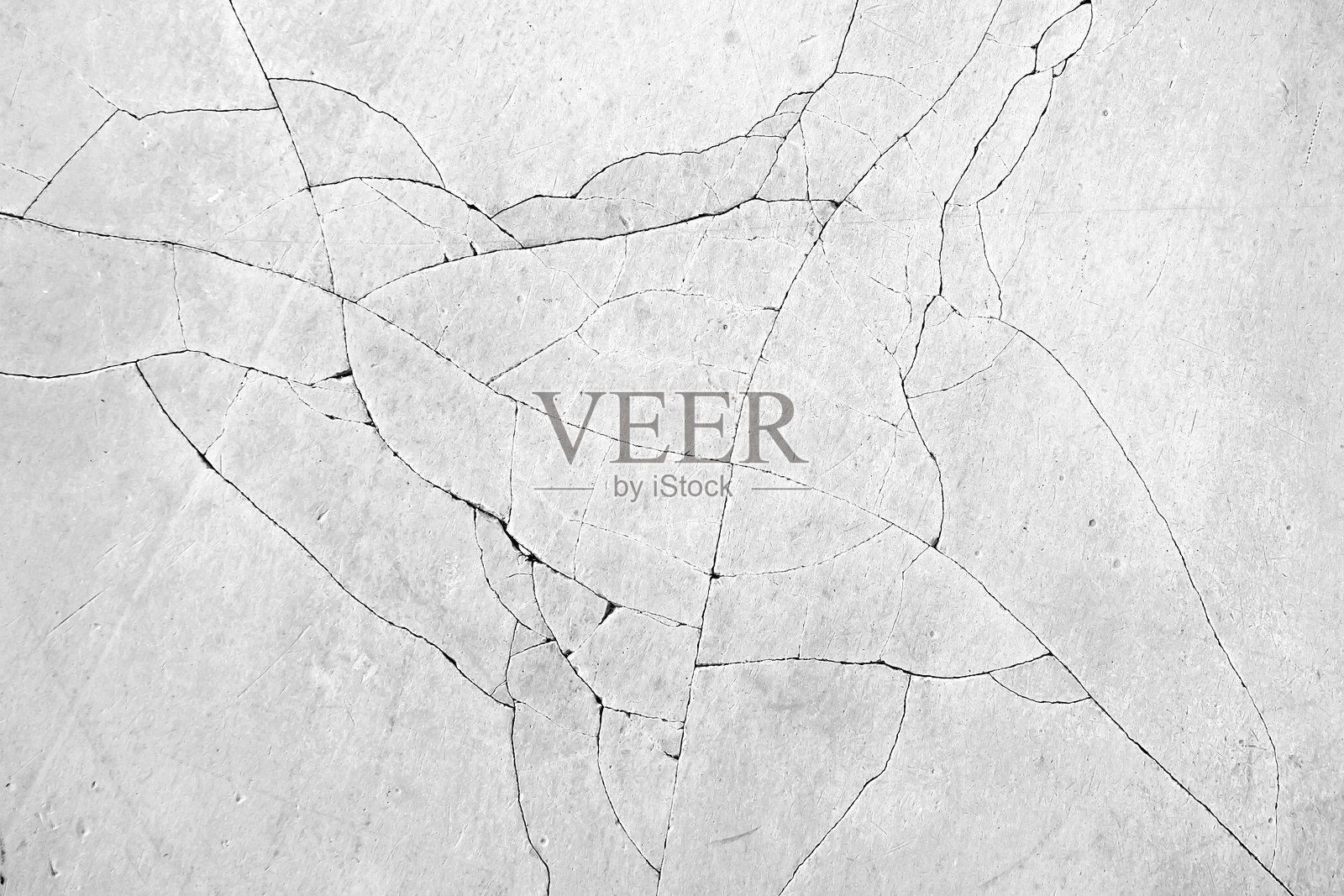 带有污渍和裂缝的原始旧水泥、混凝土或石膏墙壁,适合用作背景和纹理。照片摄影图片