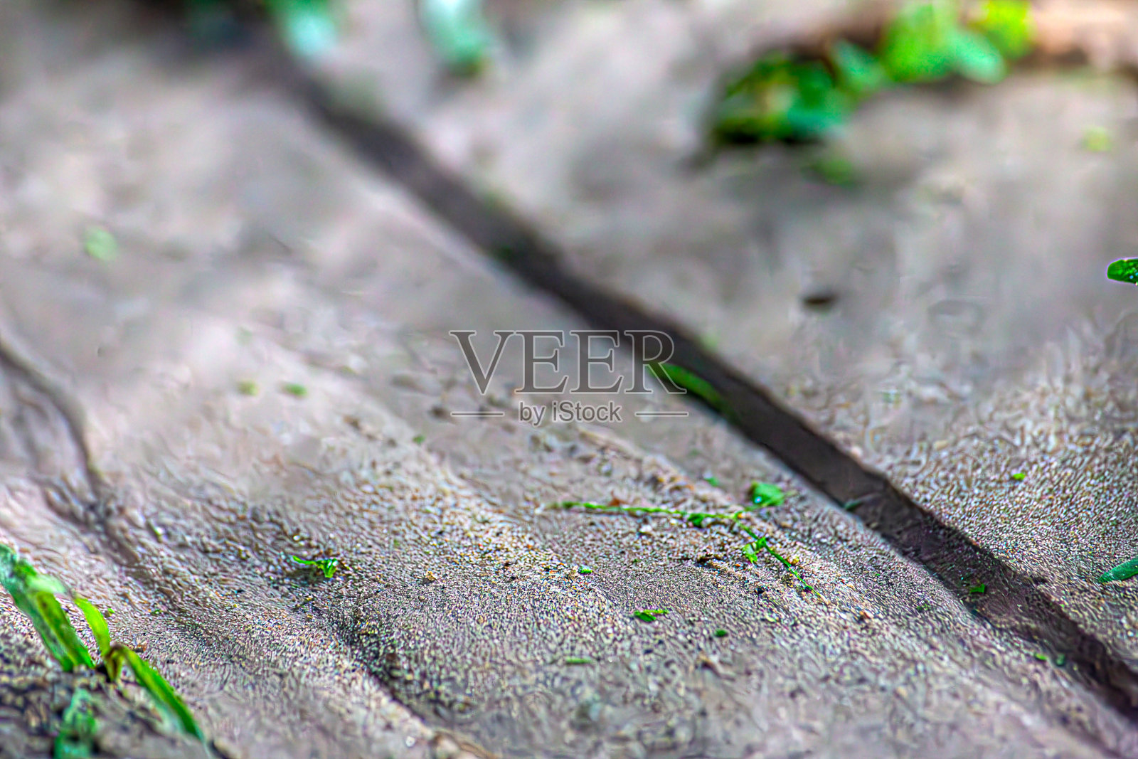 沙滩上的脚印照片摄影图片