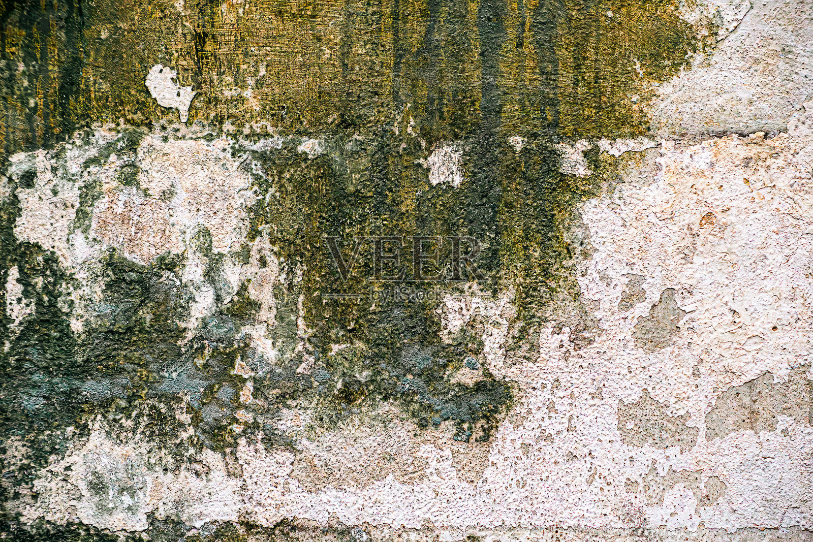 旧混凝土墙背景纹理。旧的磨损混凝土墙作为背景或纹理。照片摄影图片