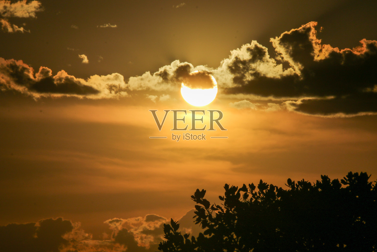 日落的美丽景色照片摄影图片