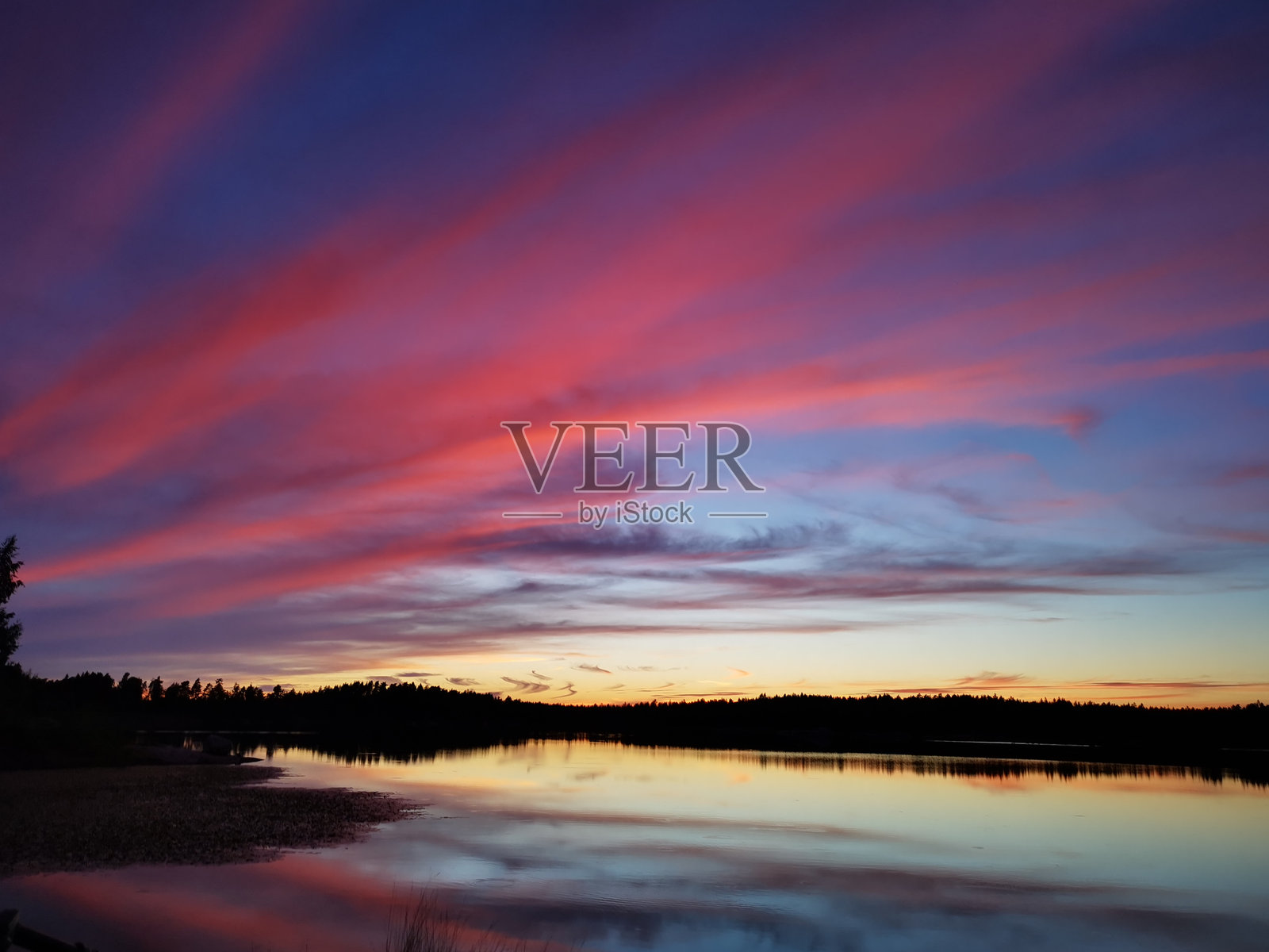 日落照片摄影图片