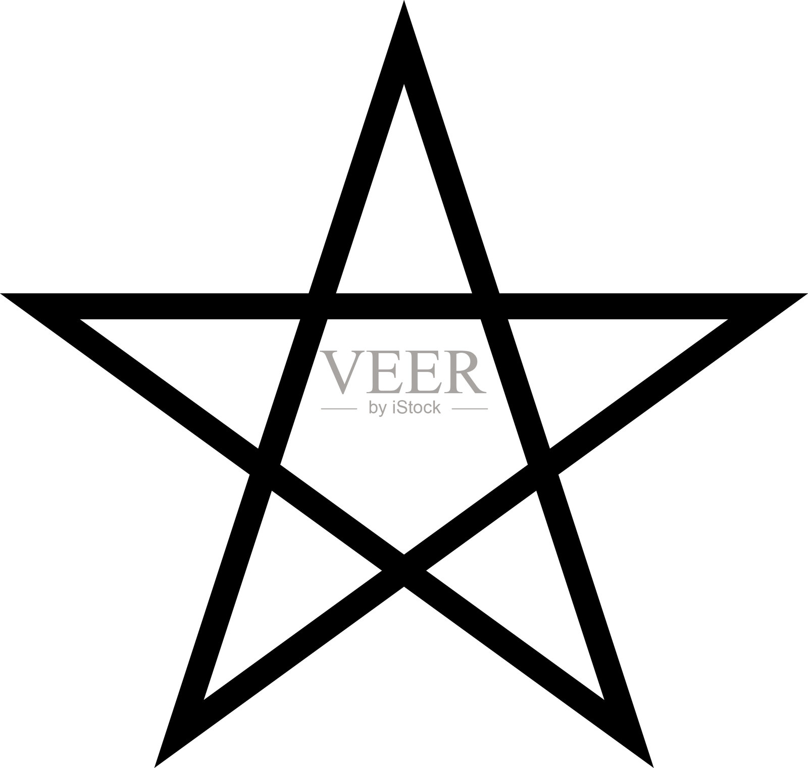 星星图标。闪烁的星星。闪光,耀眼的爆发。孤立的矢量符号。插画图片素材