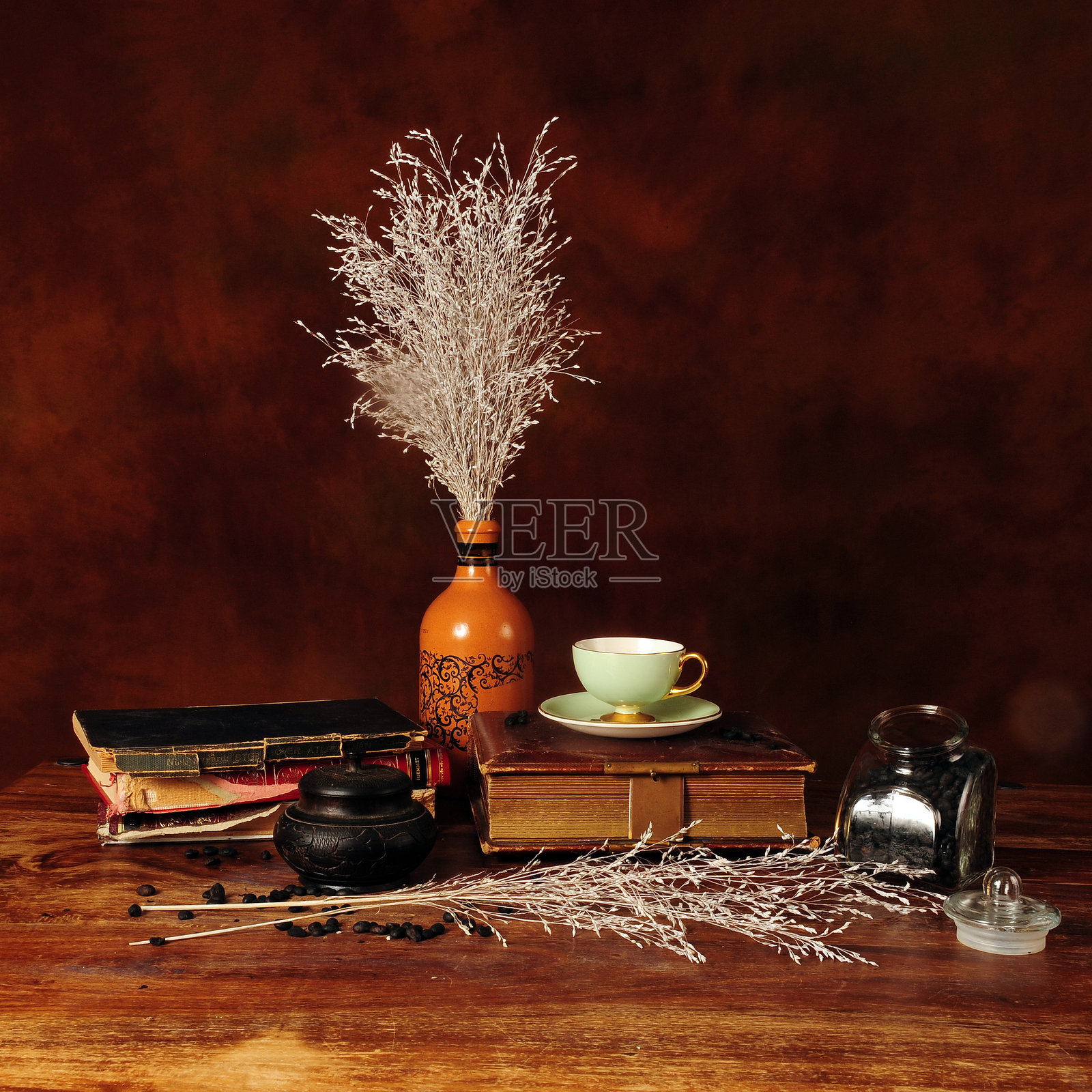 方形咖啡静物照片照片摄影图片