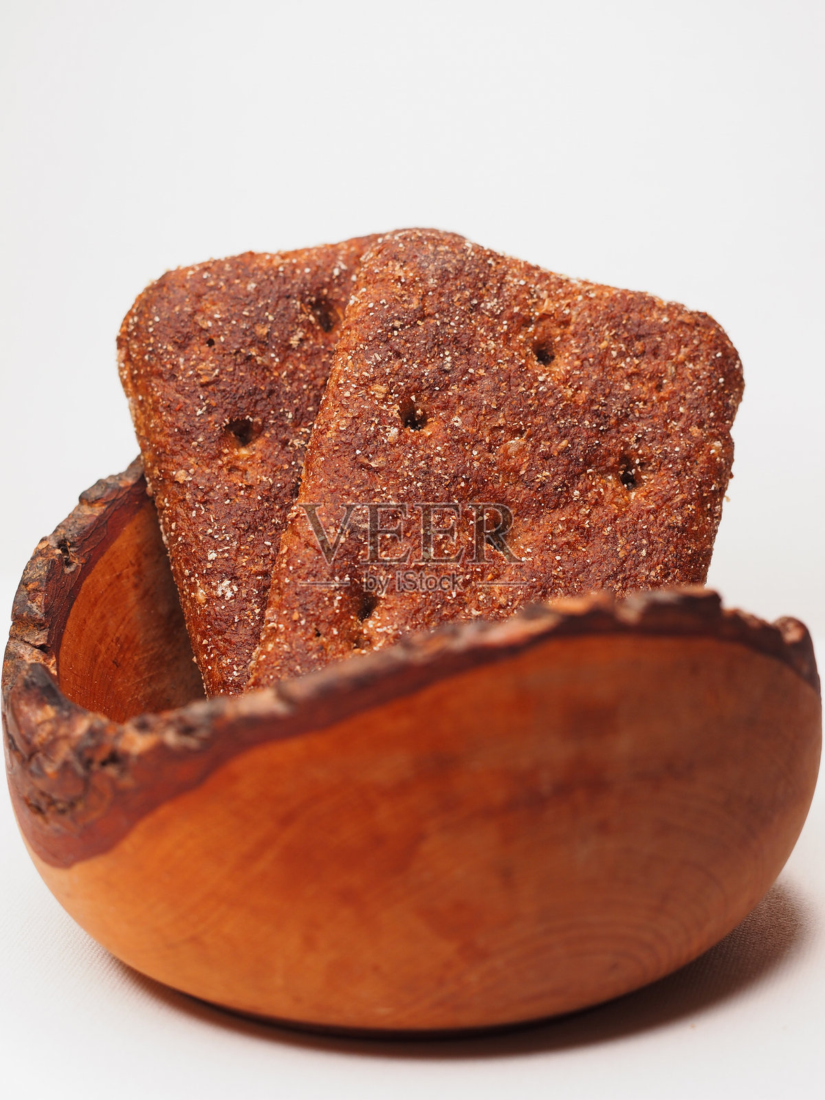 传统芬兰黑麦面包照片摄影图片