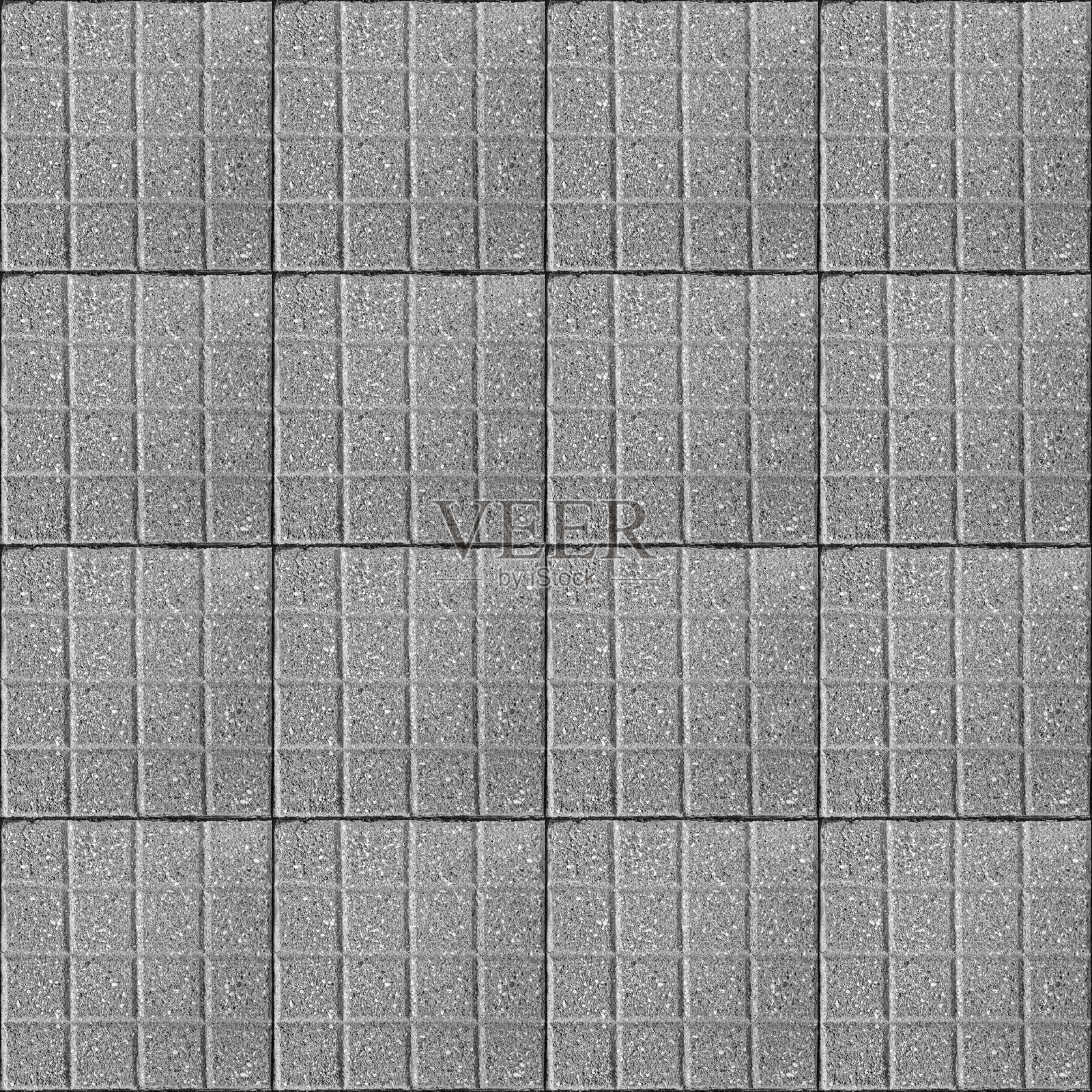 用于外部应用的廉价混凝土瓷砖地板,适合制作人行道 - 无缝纹理瓷砖形状,适合渲染使用照片摄影图片
