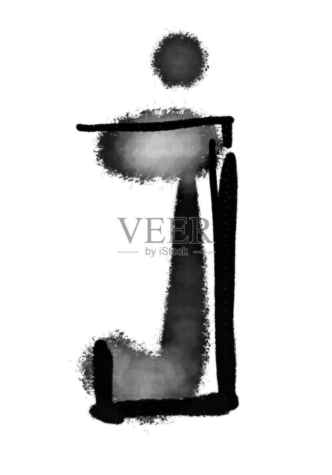 字母J 字母表 自定义标志 品牌装饰概念 书法字体 手写 粗体 墨水 丙烯 水彩 黑色 形状 类型 插图 字母艺术插画图片素材