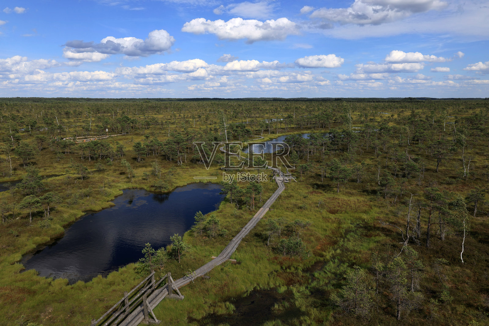 尤尔马拉附近的凯梅鲁国家公园的空中景观照片摄影图片
