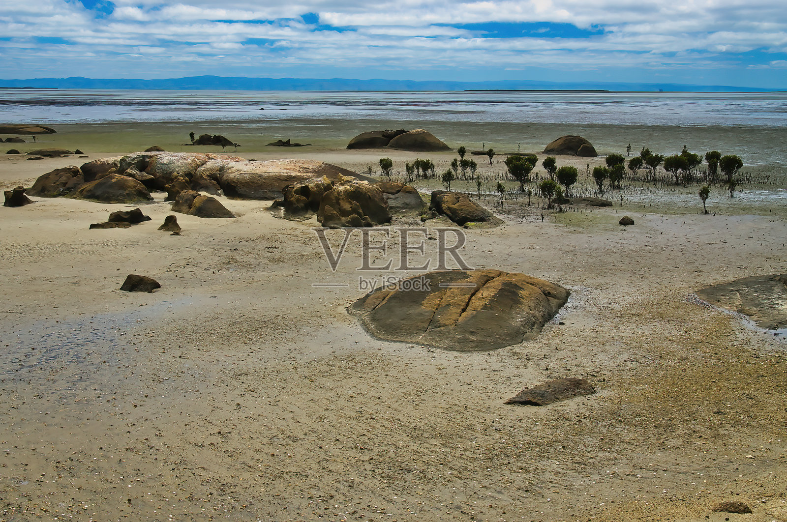 澳大利亚维多利亚州威尔逊岬国家公园米勒斯登岸的海滩照片摄影图片