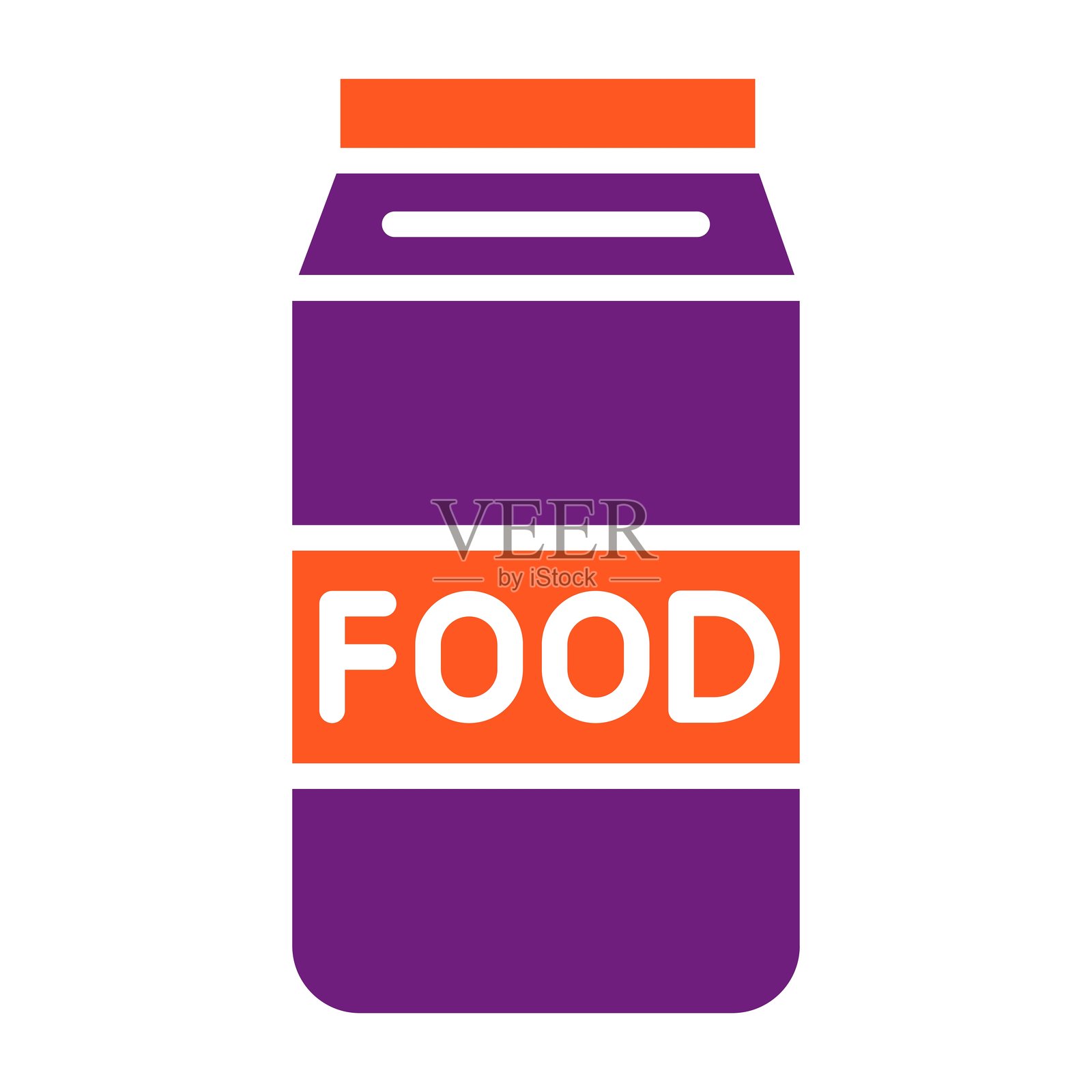 食品包装矢量图标设计插图插画图片素材