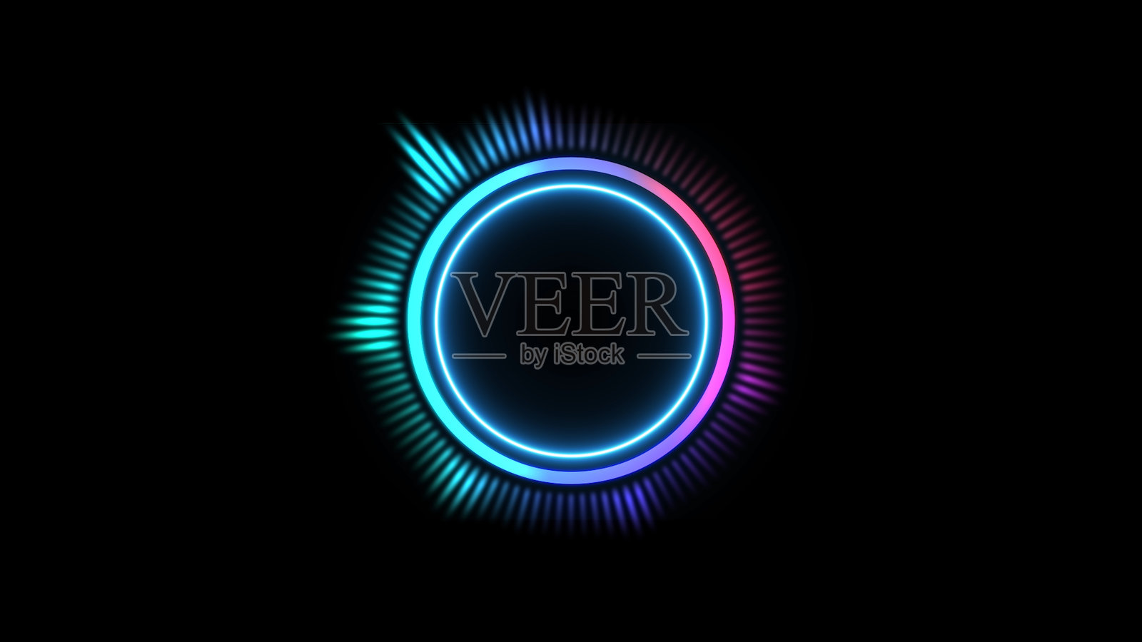 全息音频频谱,4K插图,非人工智能生成照片摄影图片