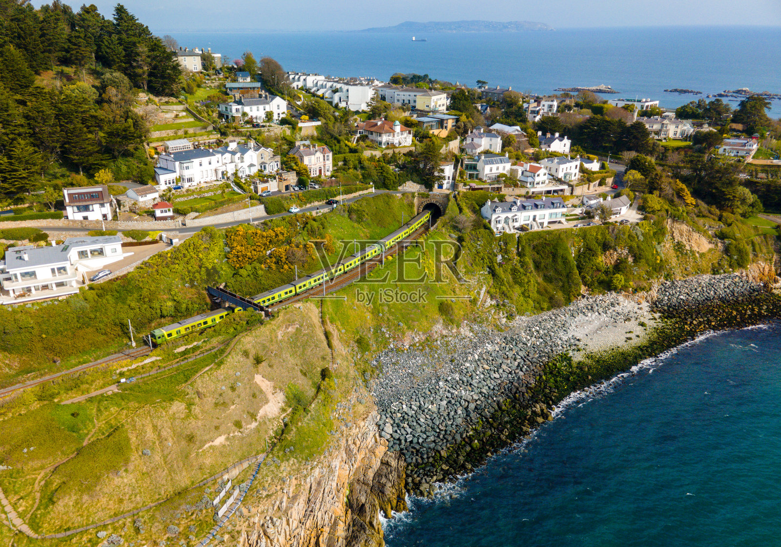 在达尔基的索伦托角训练照片摄影图片