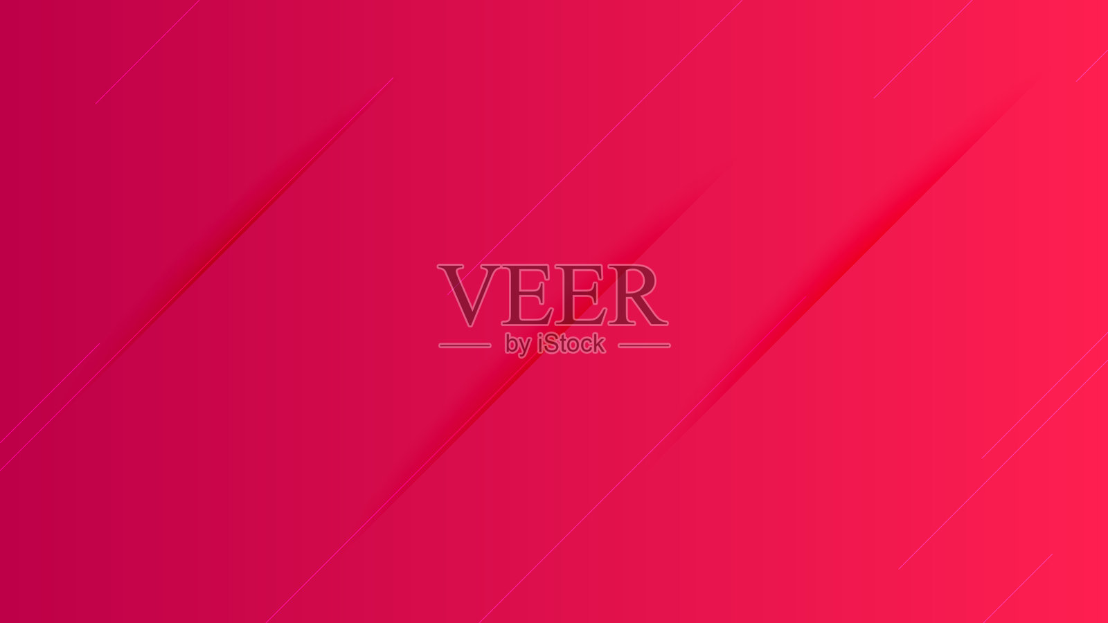 抽象渐变背景与线条插画图片素材