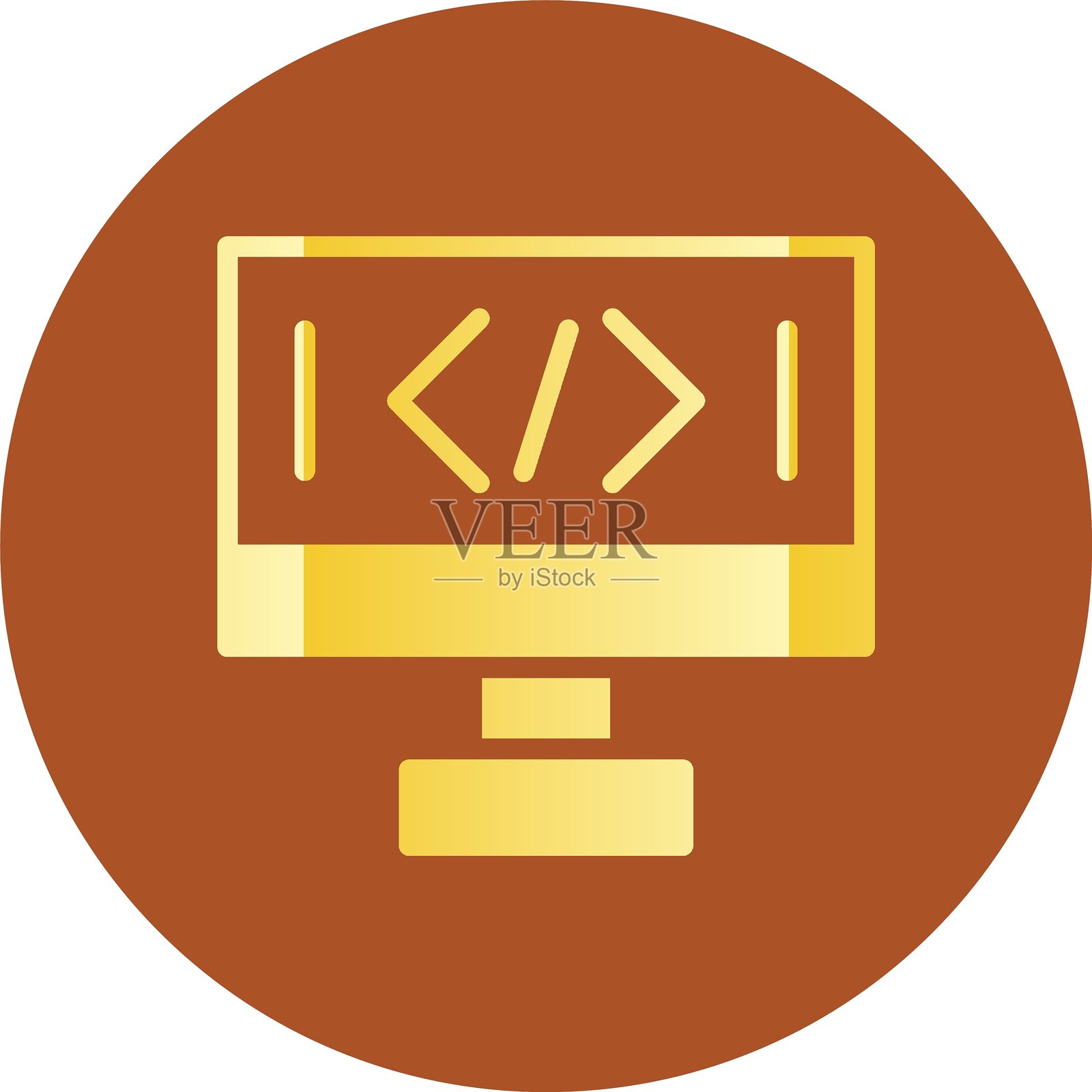 编码图标插画图片素材