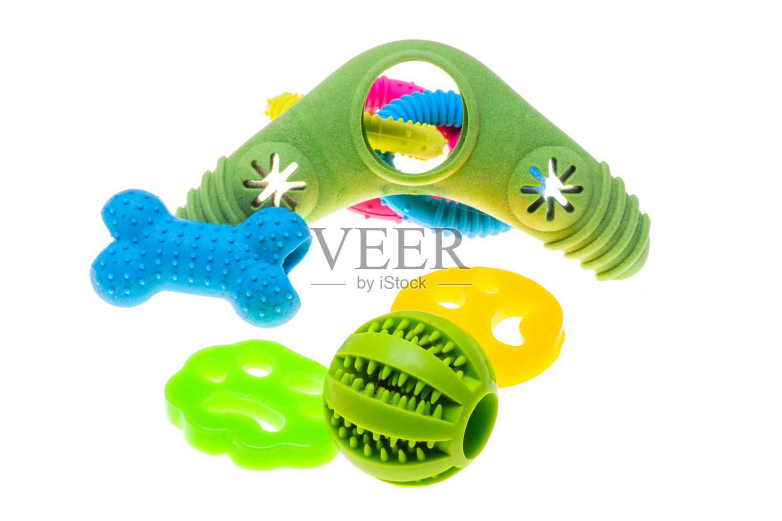 孤立的狗玩具照片摄影图片