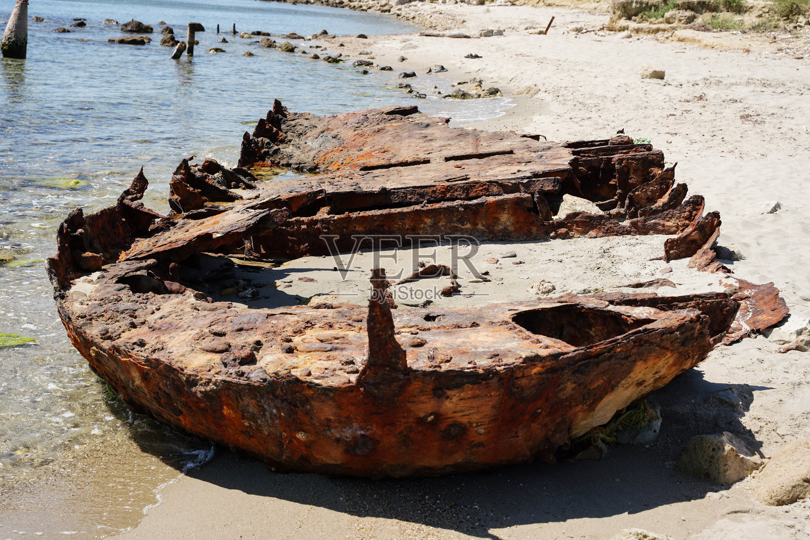 土耳其恰纳卡莱加利波利的特克湾照片摄影图片