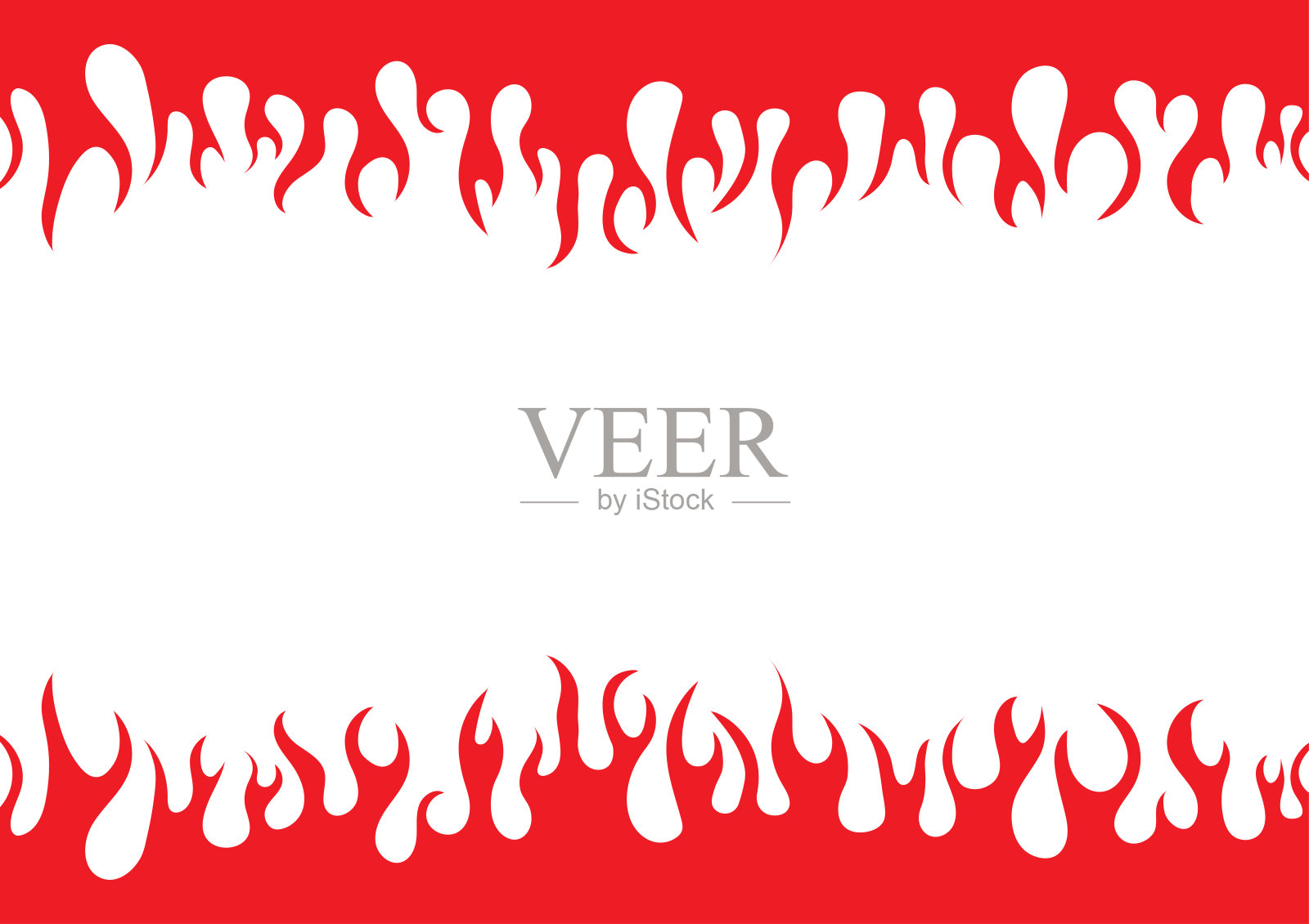火焰背景。插画图片素材