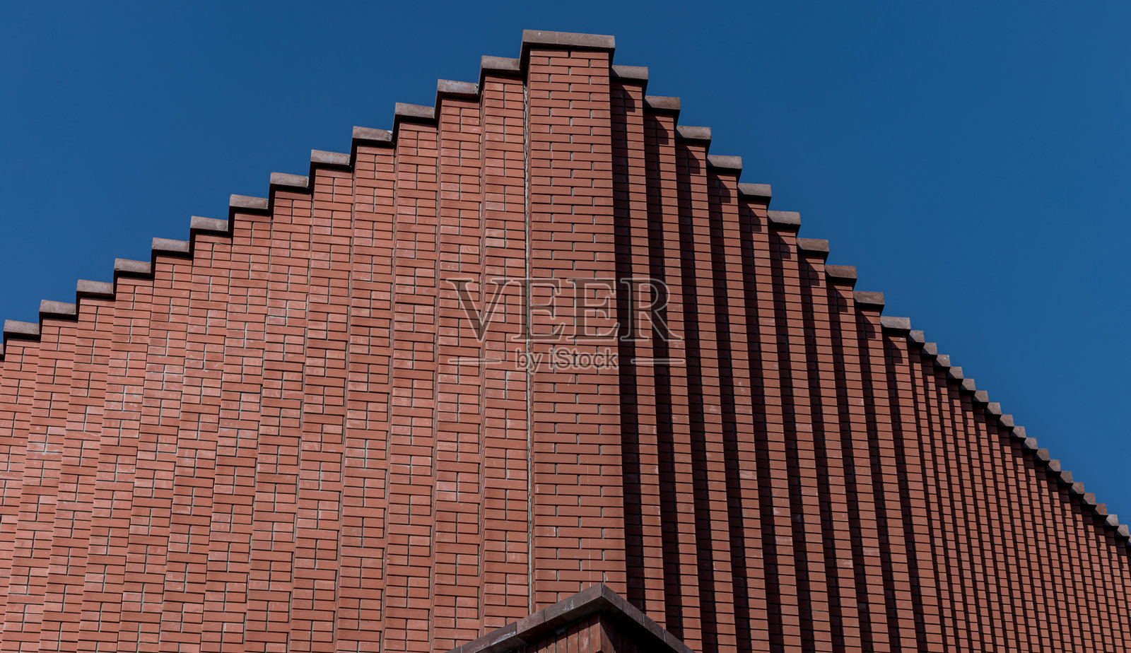 砖砌建筑的外立面照片摄影图片