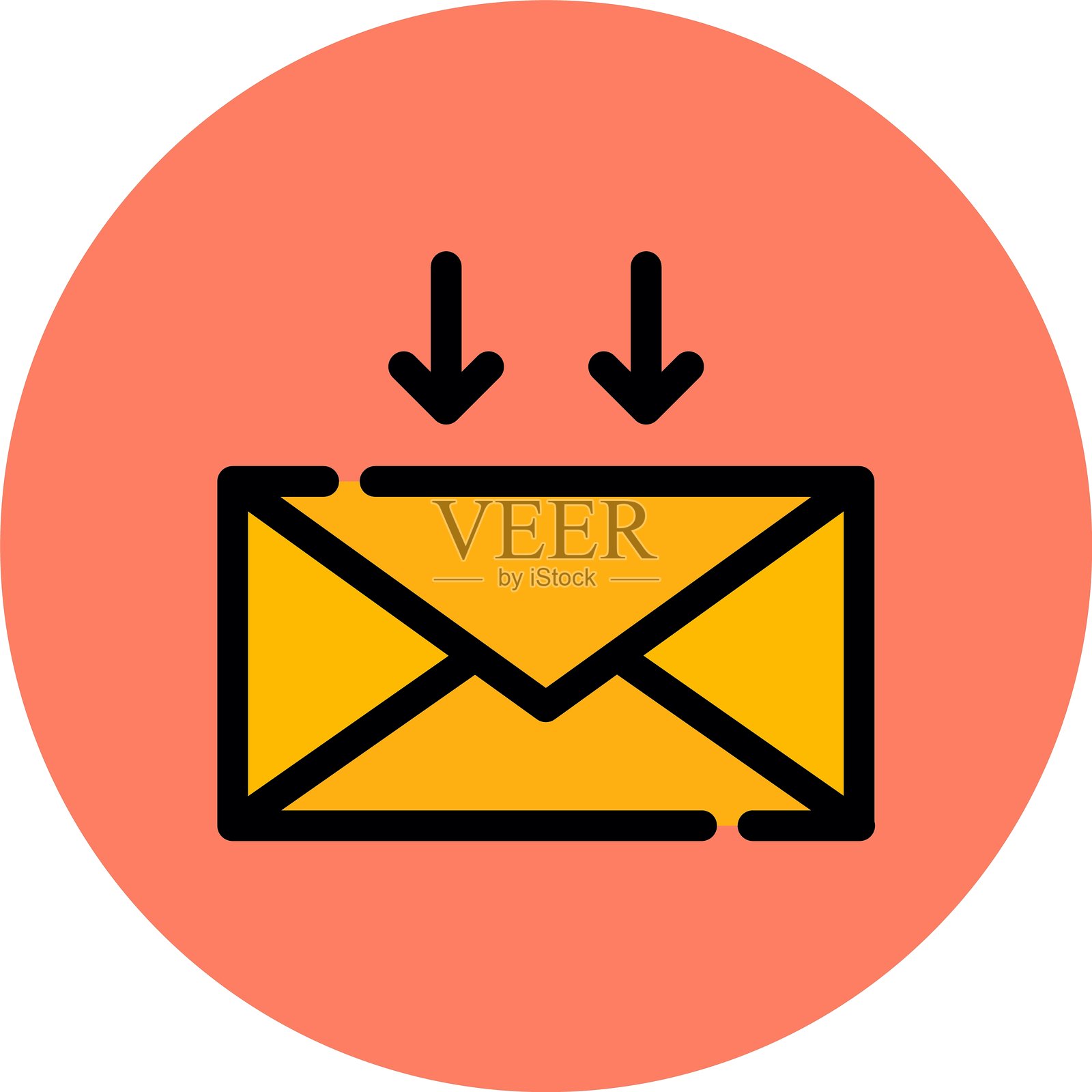 电子邮件图标插画图片素材